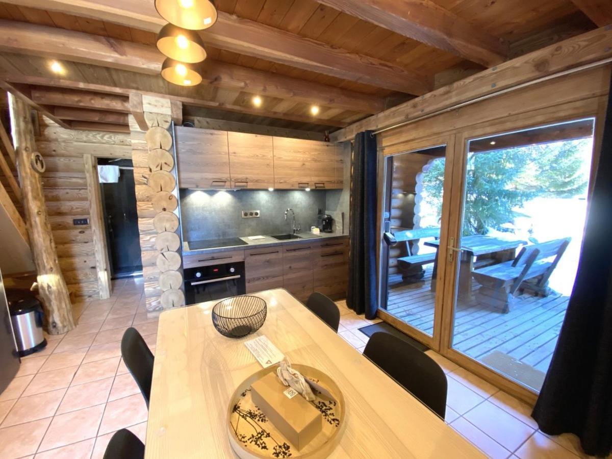 L'Ours Noir Chalet En Rondins La Bresse Exterior photo