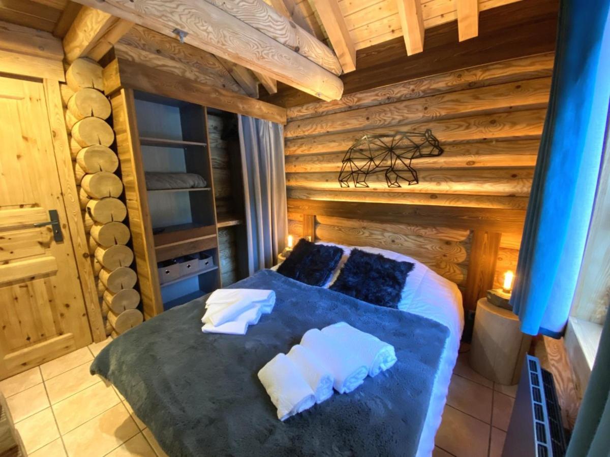 L'Ours Noir Chalet En Rondins La Bresse Exterior photo